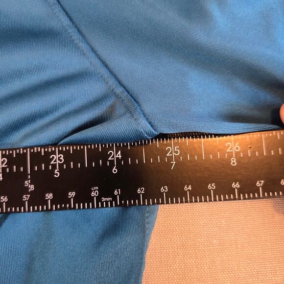 Nike Dri-Fit NFL On Field Miami Dolphins Polo Shirt XXL Aqua Blue - Picture 11 of 11